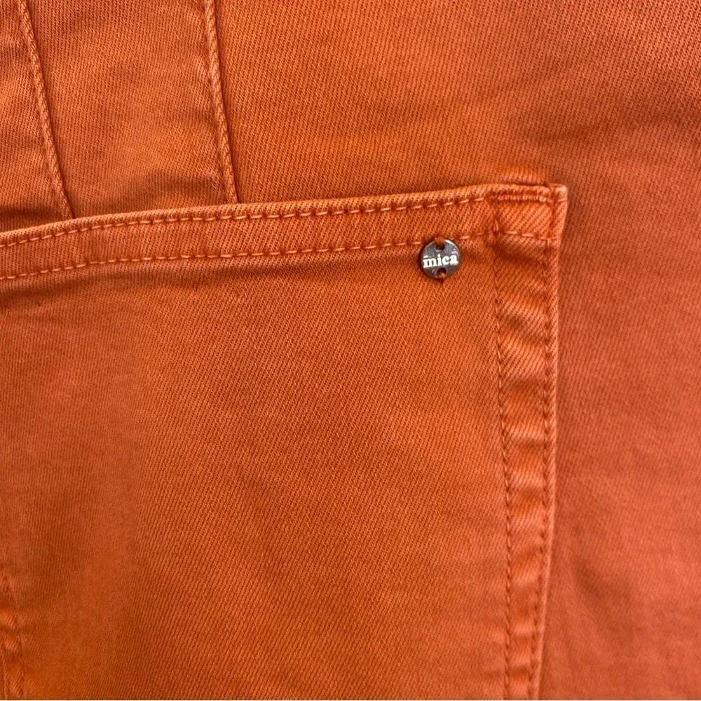 Mica Denim High Rise Wide Leg Pant Orange Size 20 - Picture 6 of 7